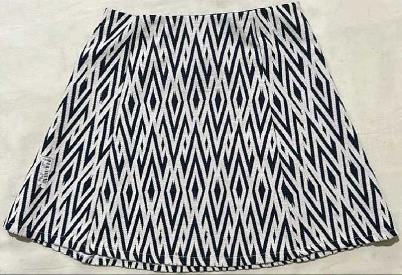 ZARA Patterned Mini Skirt