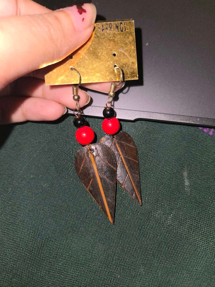 Indian Leaf Earring