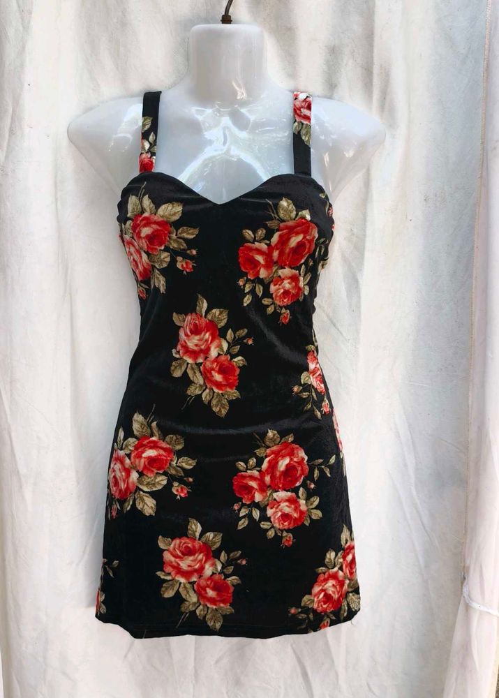 161212. Floral Mini Dress