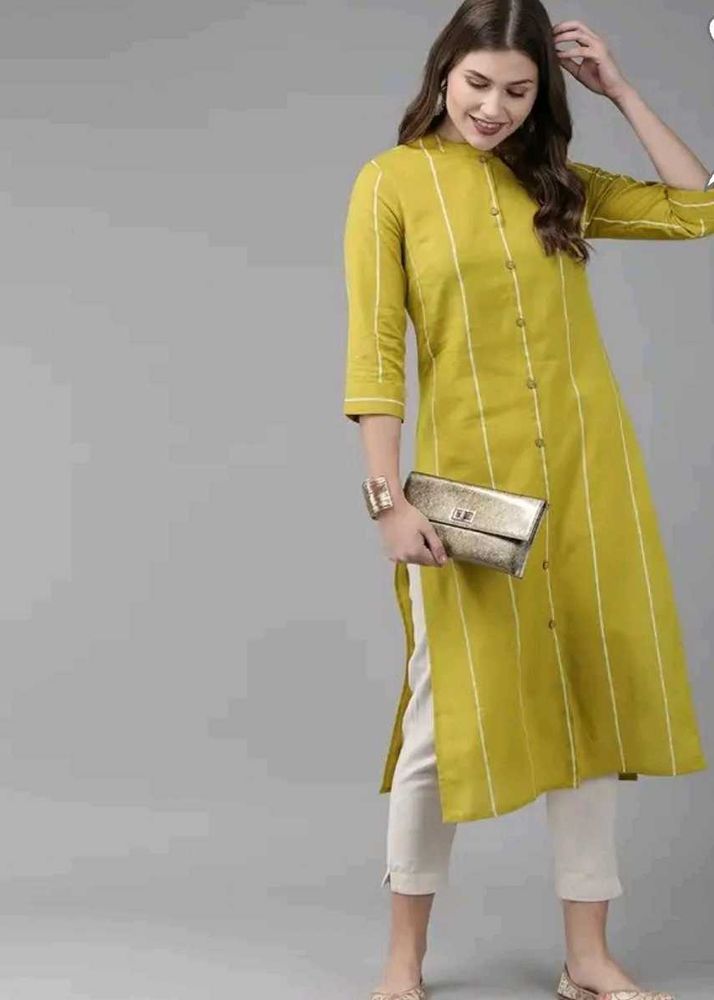Beautiful Mustard Kurti