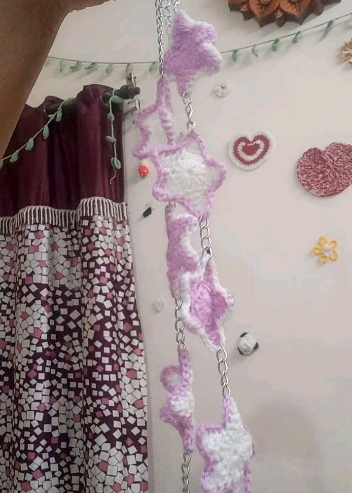 Crochet Star Belt