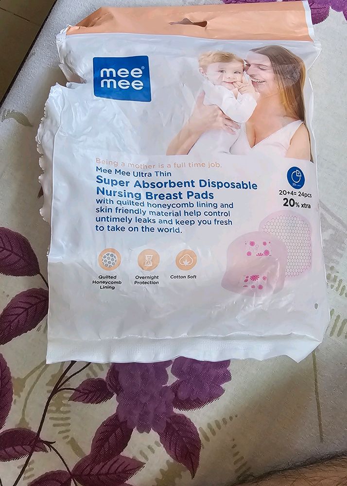 Meemee Disposable Breast Pad Plus Green Dress