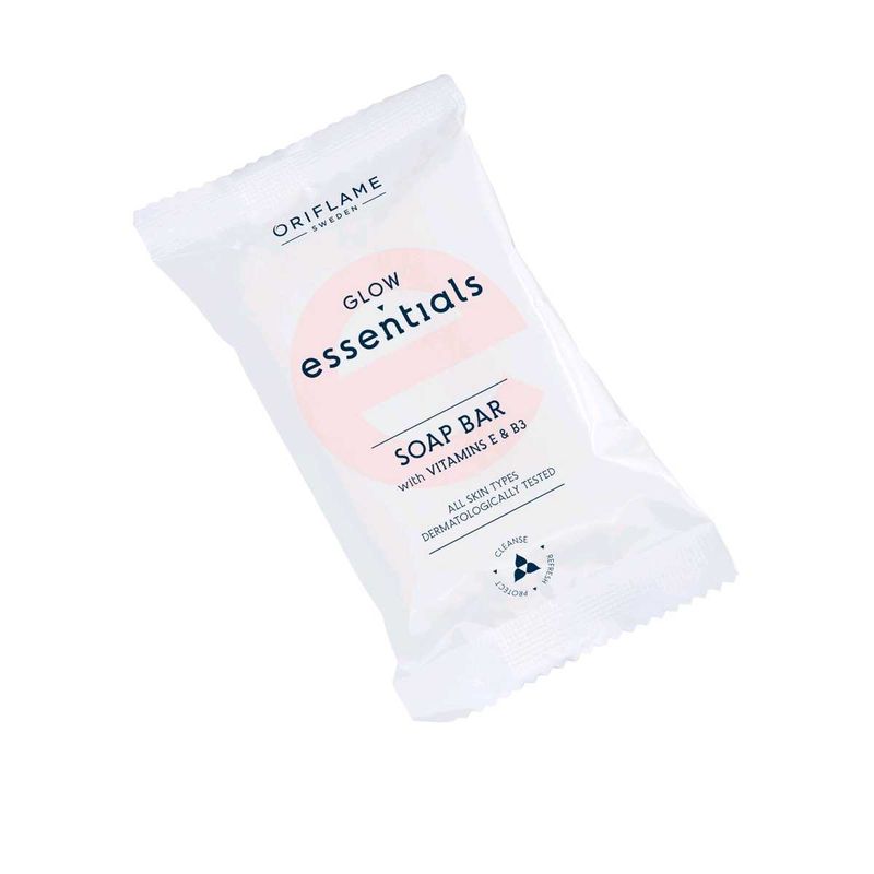 Glow Essentials Soap Bar with Vitamins E &amp; B3