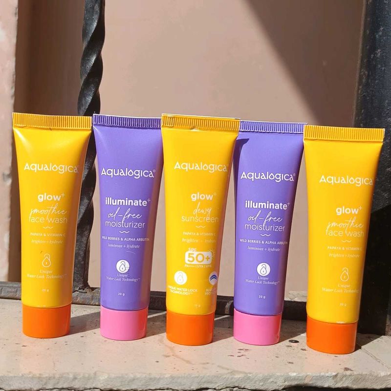 FACE WASH, MOISTURIZER &amp; SUNSCREEN