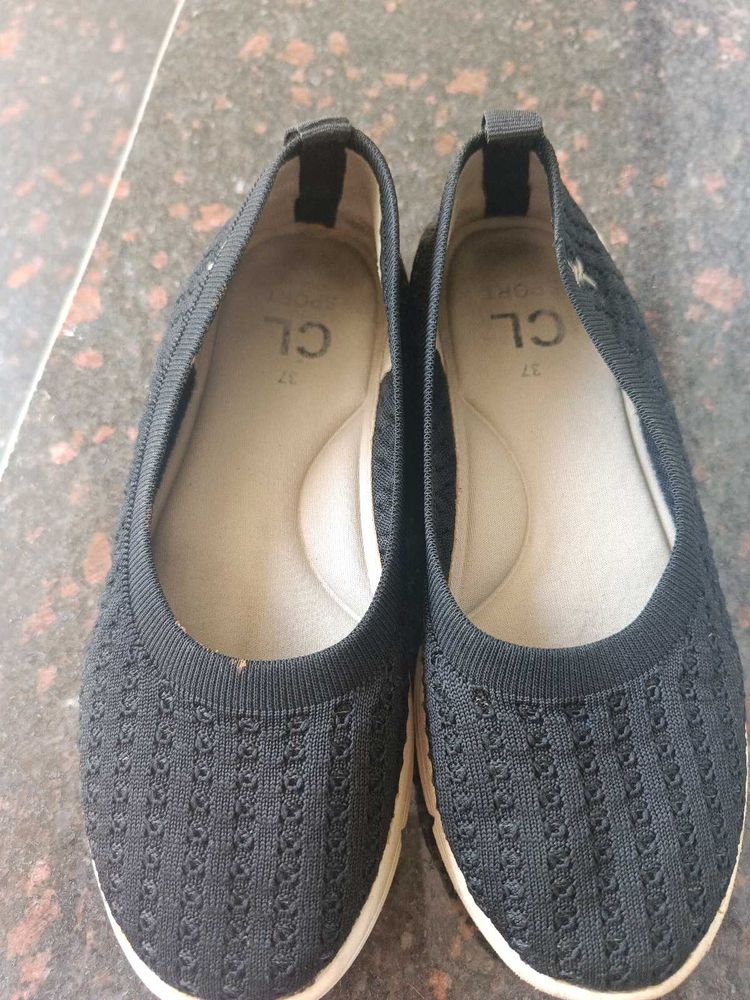 Black CL Ballet Walking Shoes- Size 37