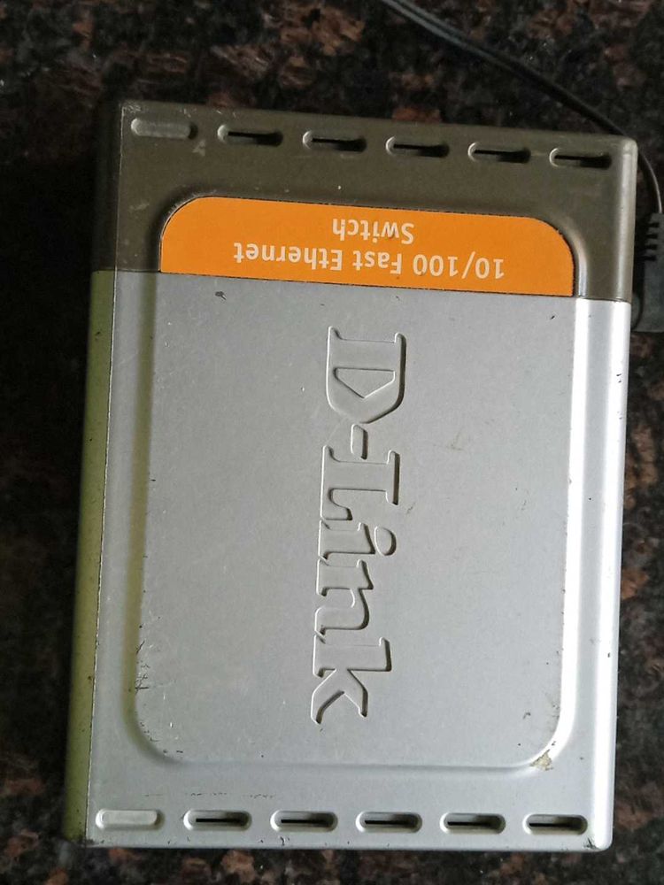 D-Link Router With Charger