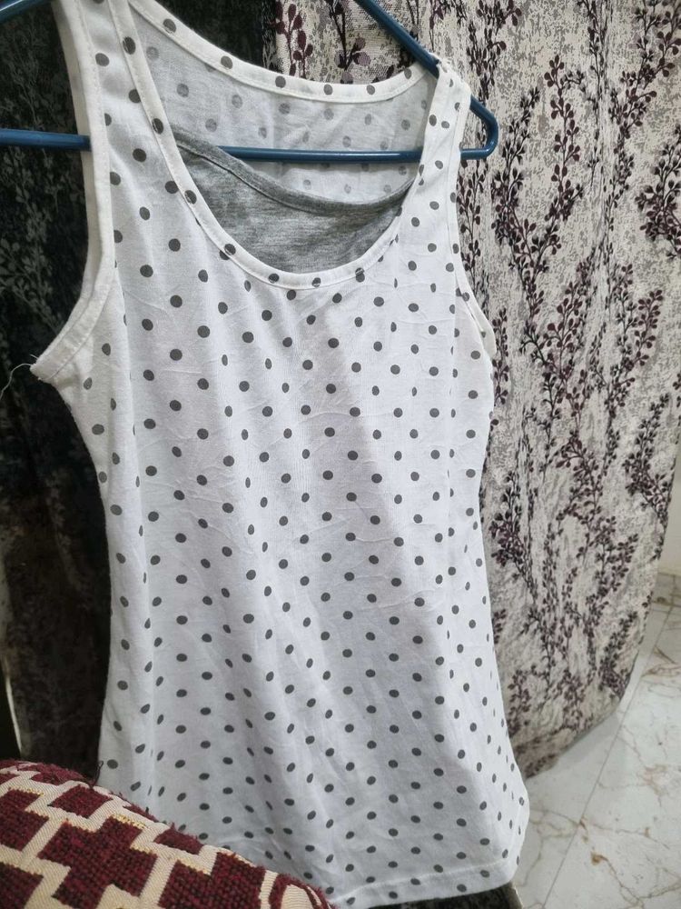 Polka Dot Tank Top