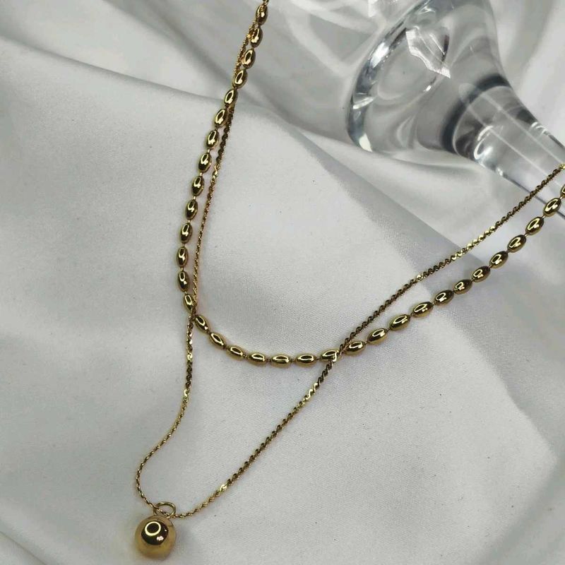 Layered Gold Necklace