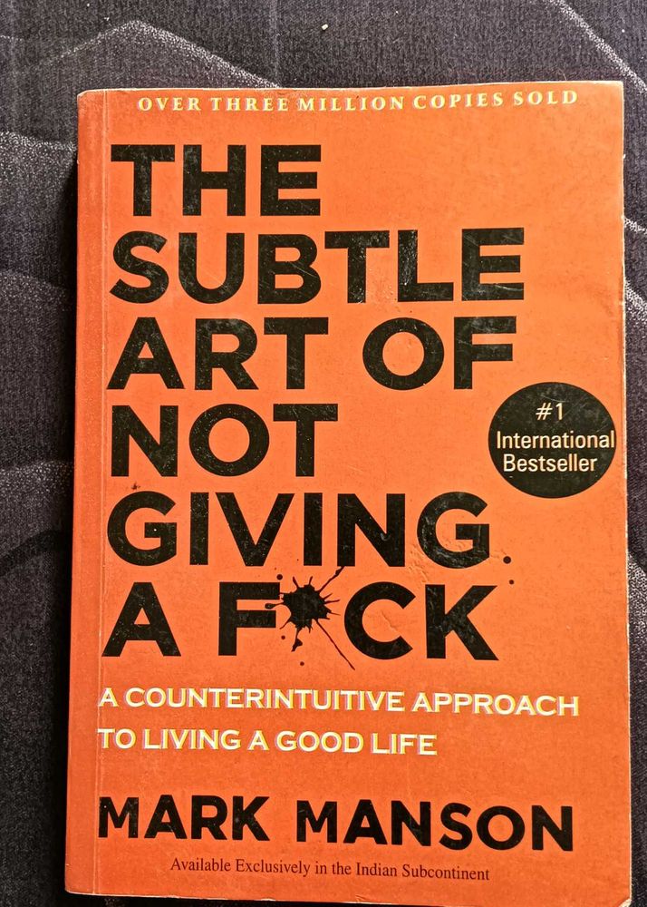 The Subtle Art Of Not Giving A f*ck