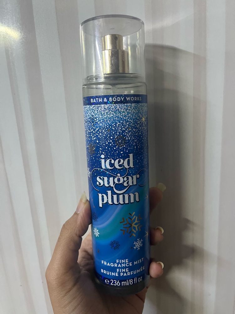 Bbw Iced Sugar Plum Mist 50ml left