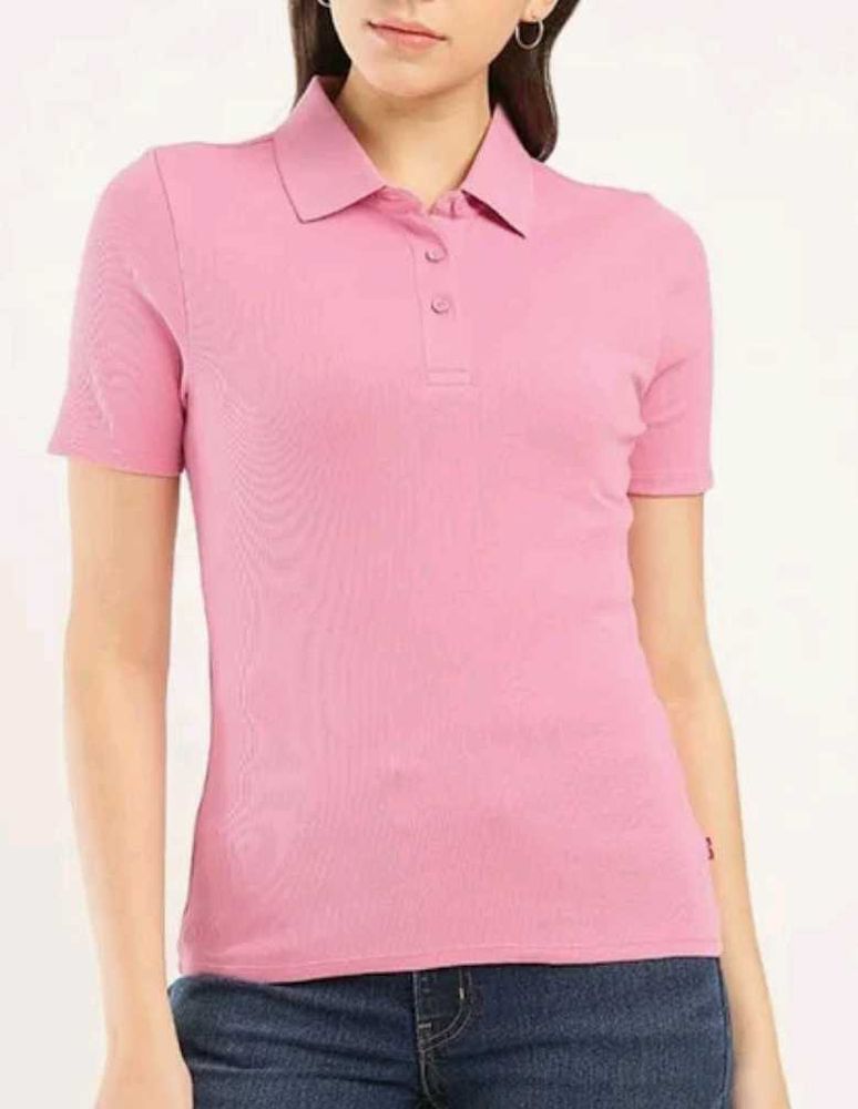 Pink Polo T-Shirt