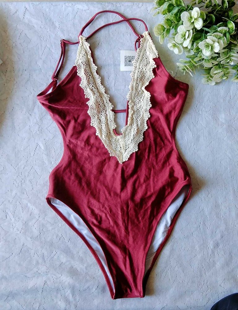 Stylish Lace Bodysuit