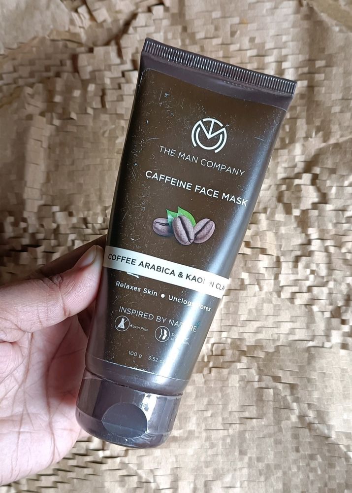 The Man Company Caffeine Face Mask