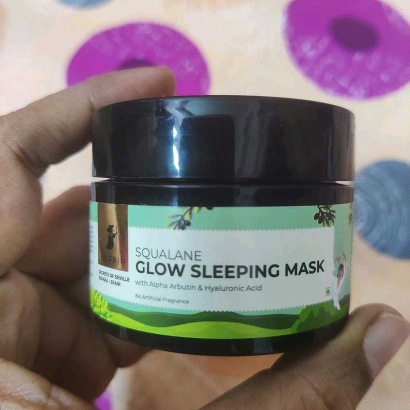 Pilgrim Squalane Glow Sleeping Mask