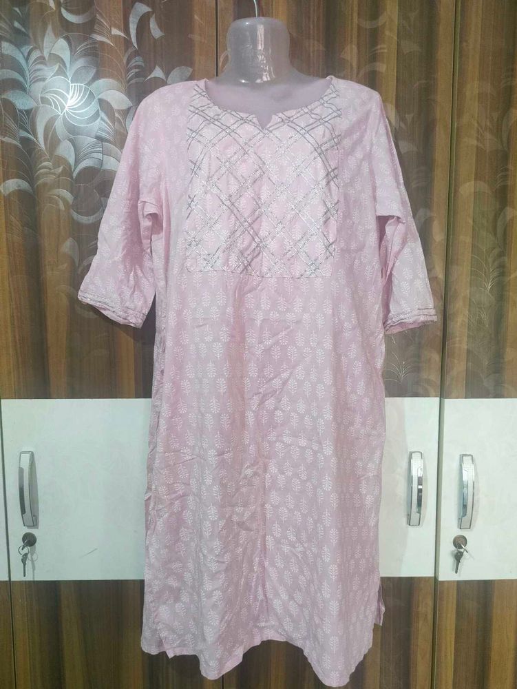 Elegant Pink Kurta