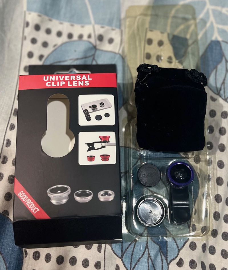 Universal Clip Lens Kit fisheye+macro