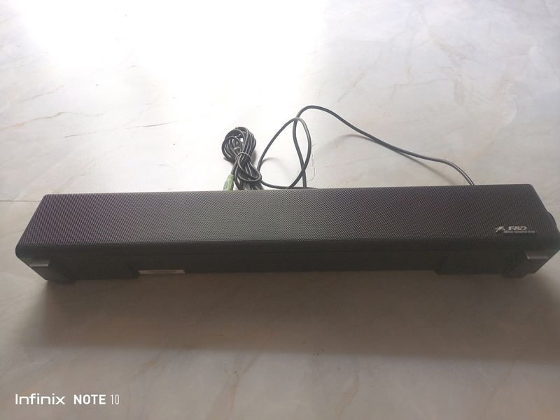 Hardly Used F&amp;D Mini Sound Bar E200 Multimedia