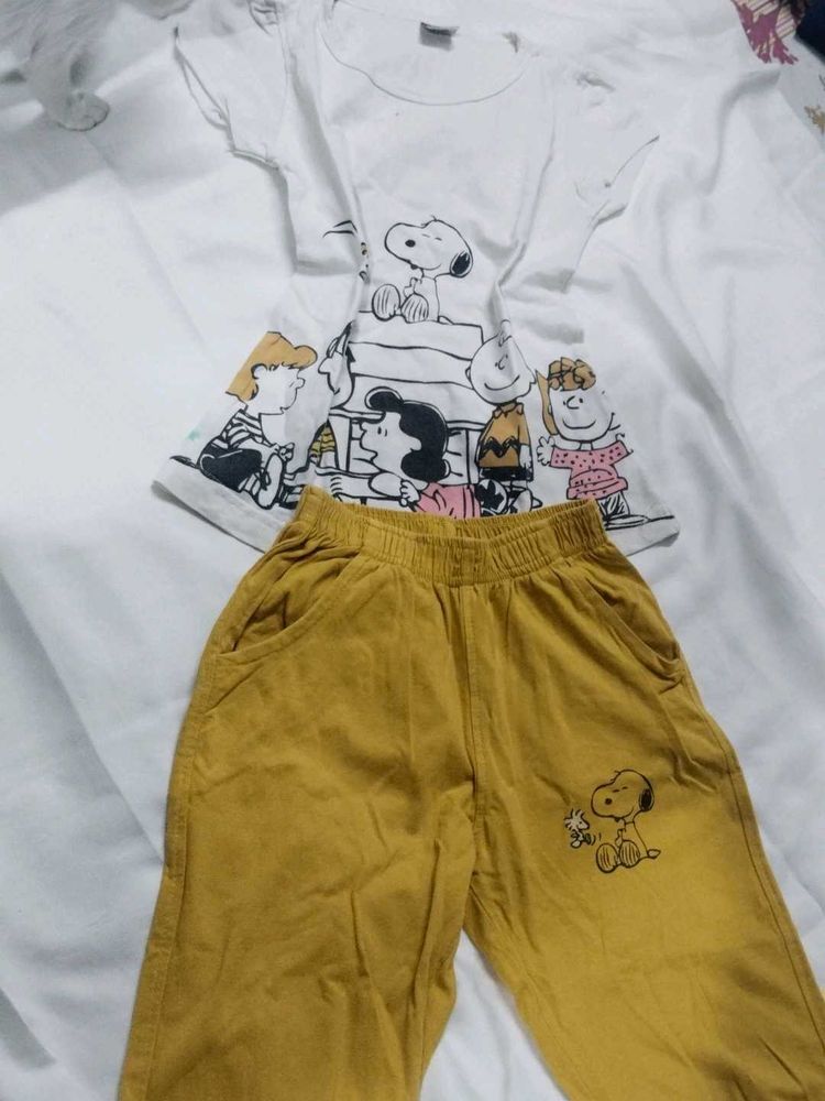 Snoopy 2-Piece Outfit