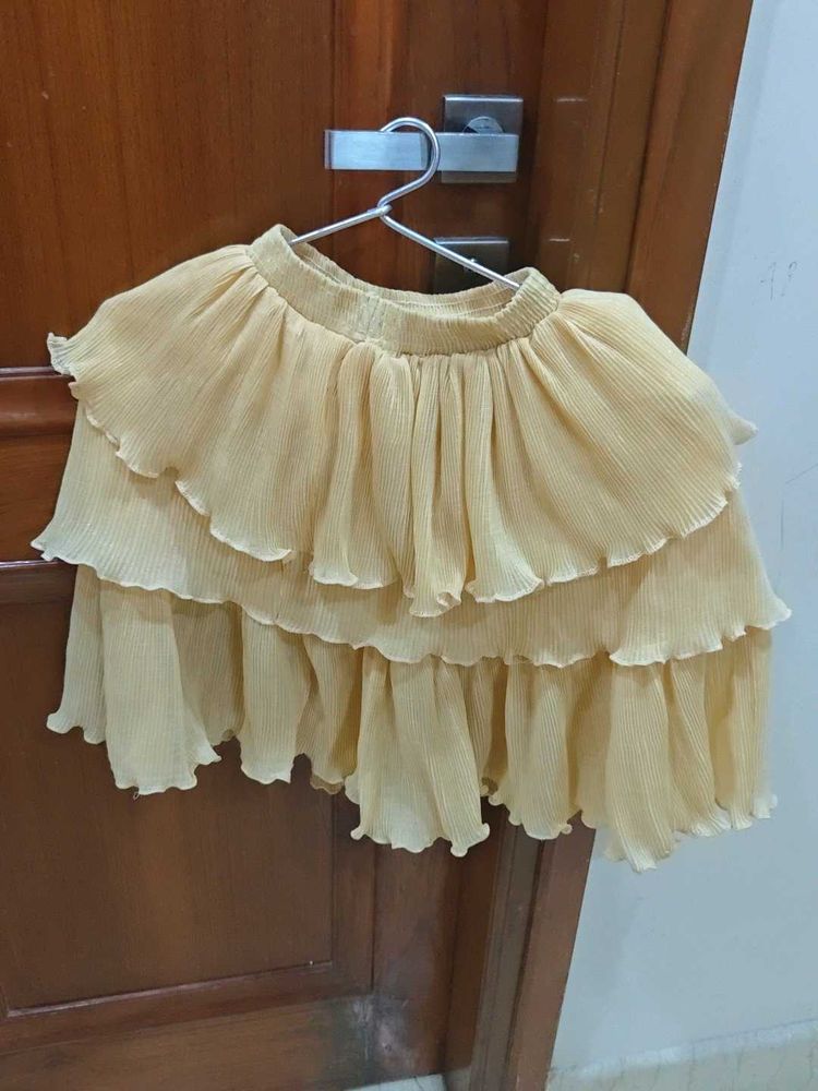 Cute Ruffled Skirt