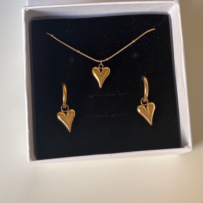 Heart Jewelry Set