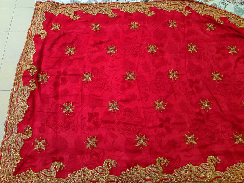 Gorgeous Red Saree ❤️