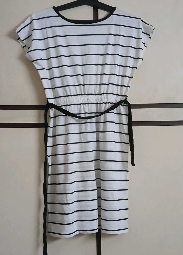 Striped T-Shirt Dress