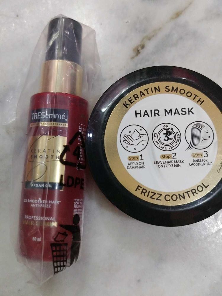 TRESSEME KERATIN serum+ mask