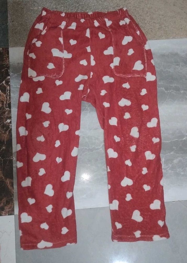 Heart Print Lounge Pants