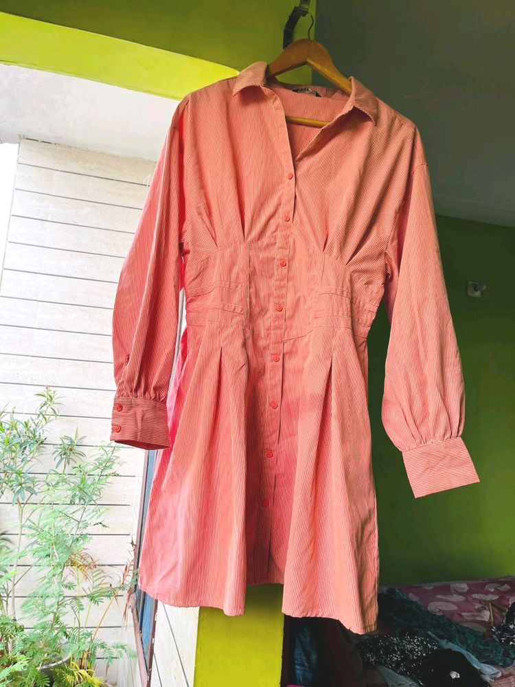 Zudio red dress