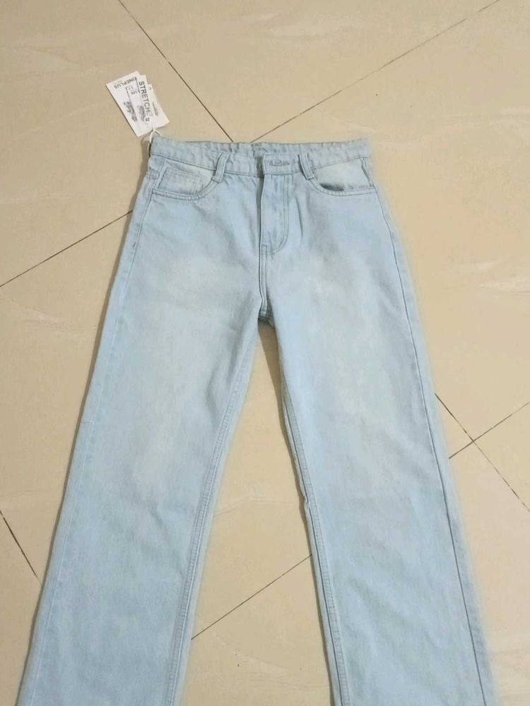 Light Wash Denim Jeans