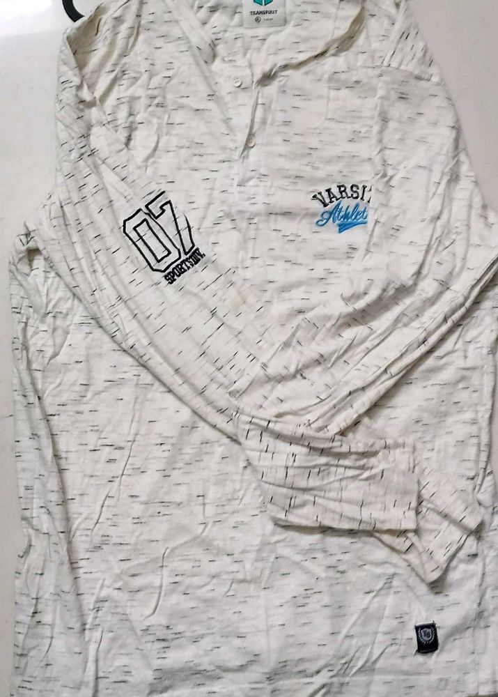 Casual Long Sleeve Tee and Knit Pant Winter combo