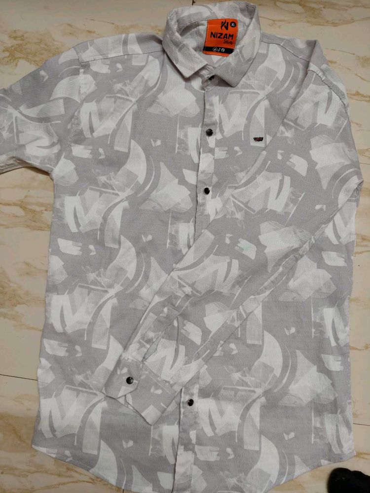Nizam Patterned Casual Shirt