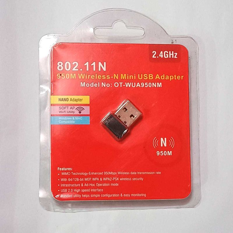 Mini Wifi USB Adapter 950M for Desktop/PC