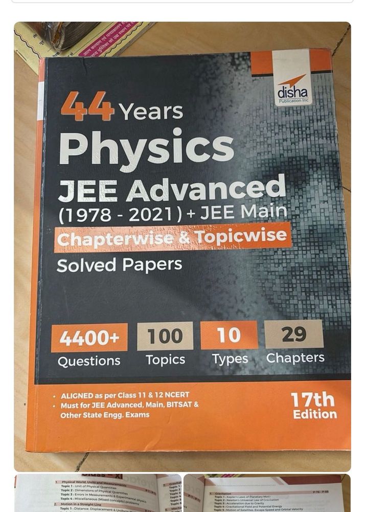 JEE Advanced Physics - Solved Papers