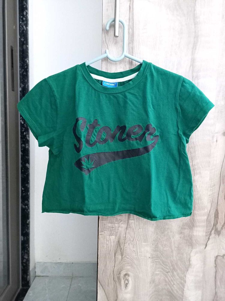 Green Graphic Tee