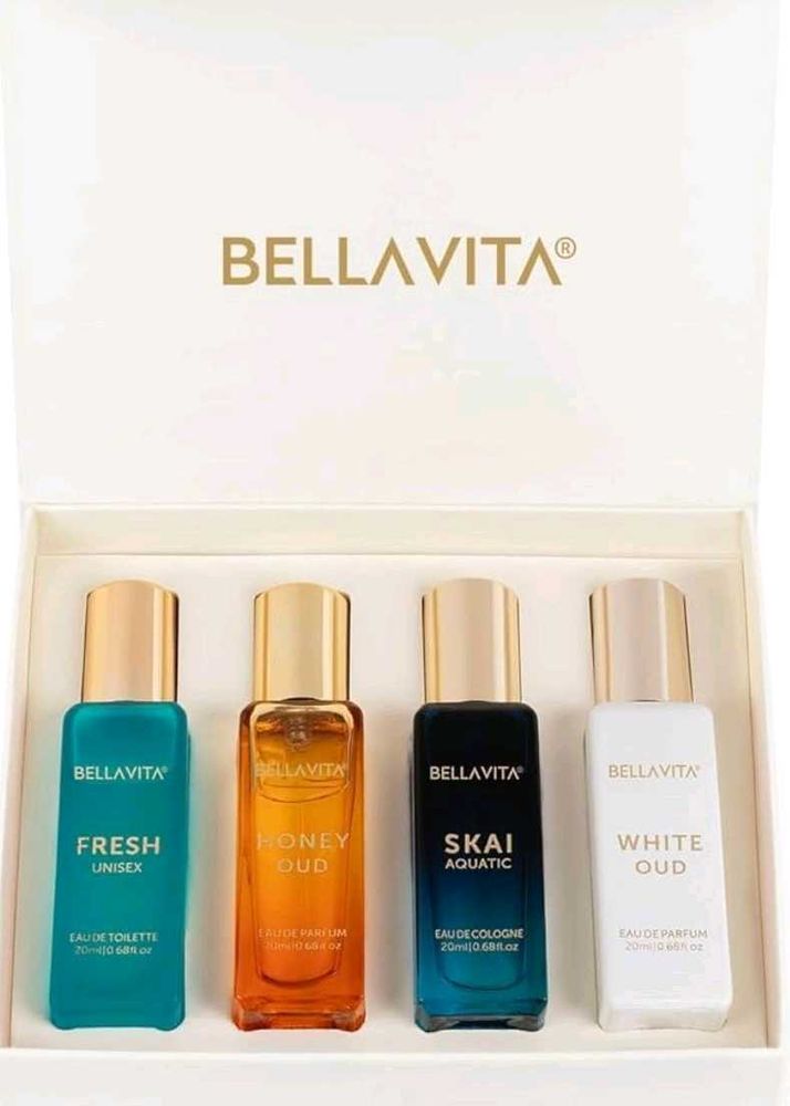 Bellavita Perfumes Pack Of 4 (20 ML Each)