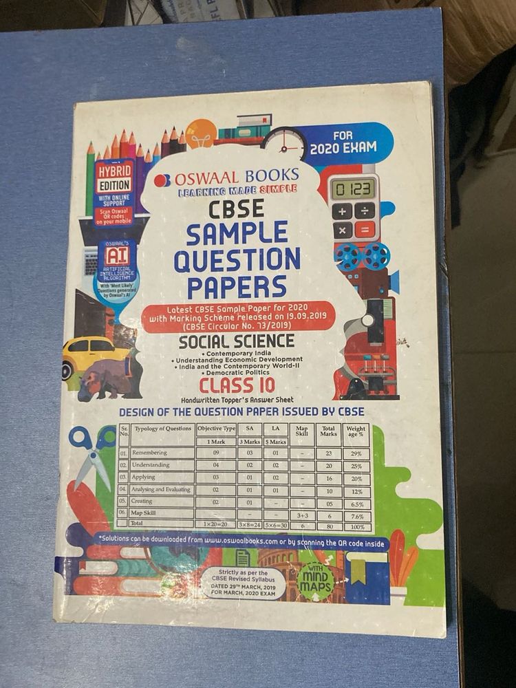 CBSE Social Science Sample Paper
