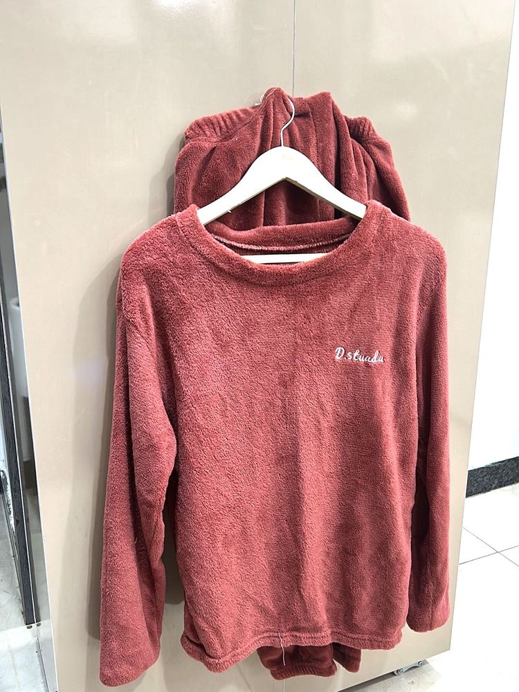 Cozy Plush Pajama Set