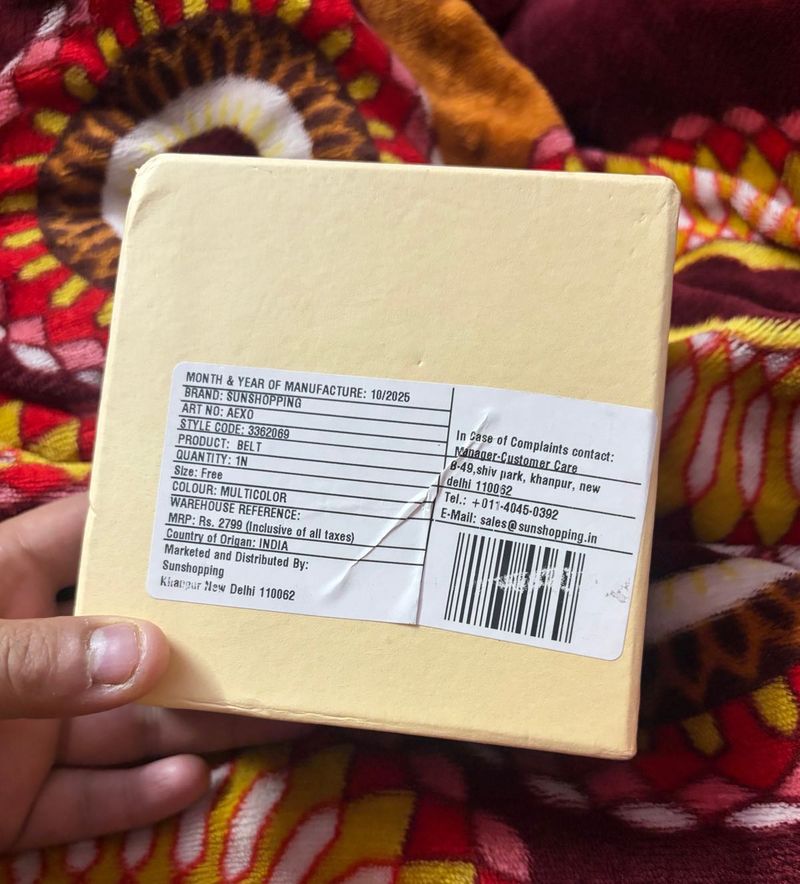 Sunshopping Multicolor Belt