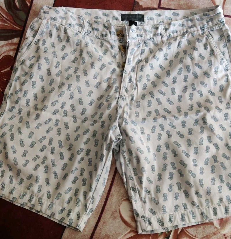 Pineapple Print Shorts for men