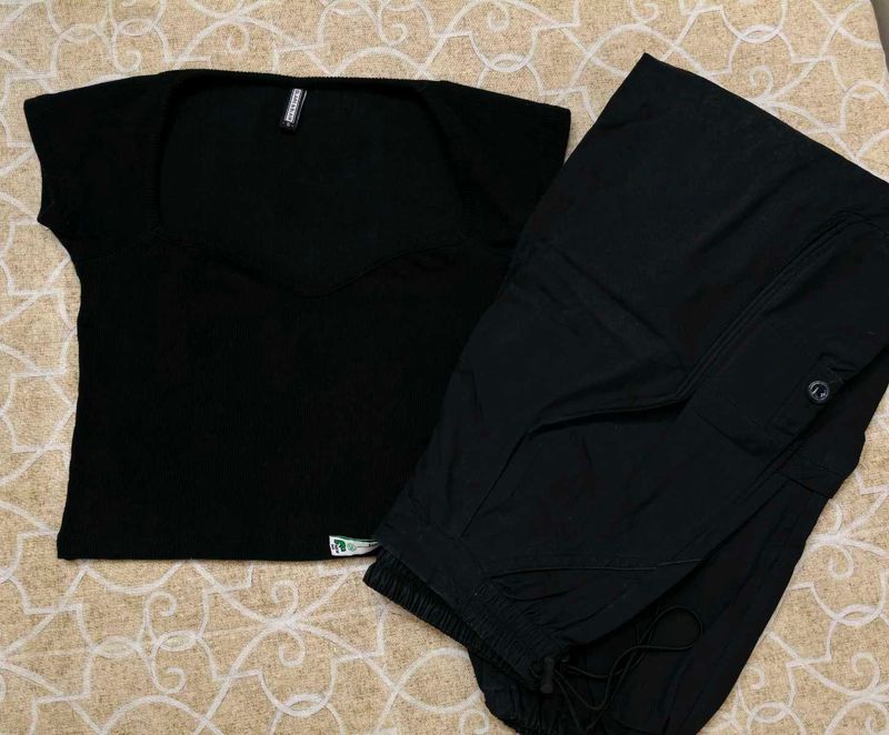 black top and cargo