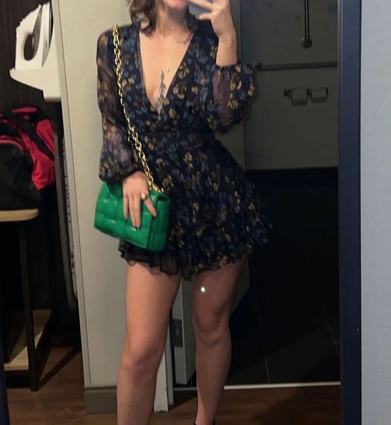 Honey Punch Velvet Playsuit