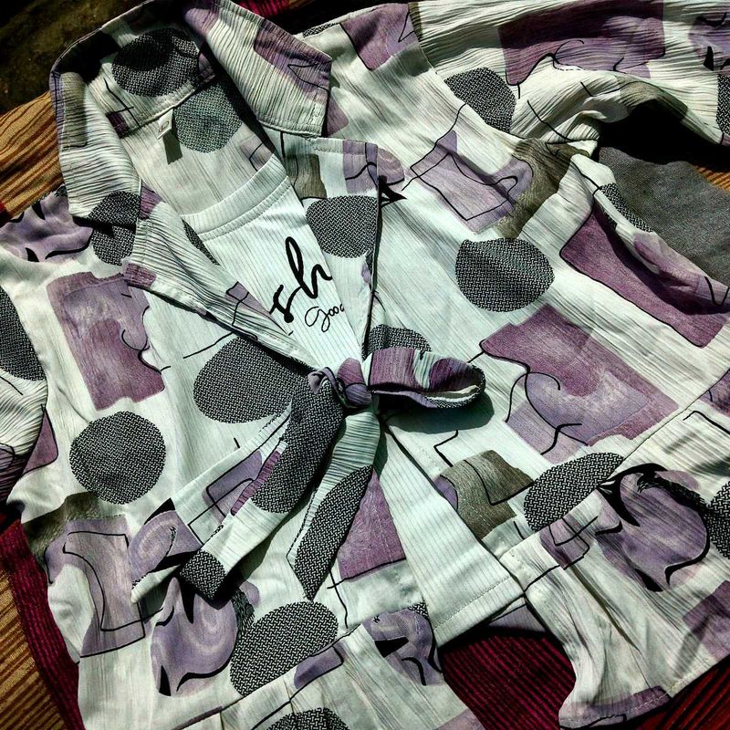 Patterned Nightsuit