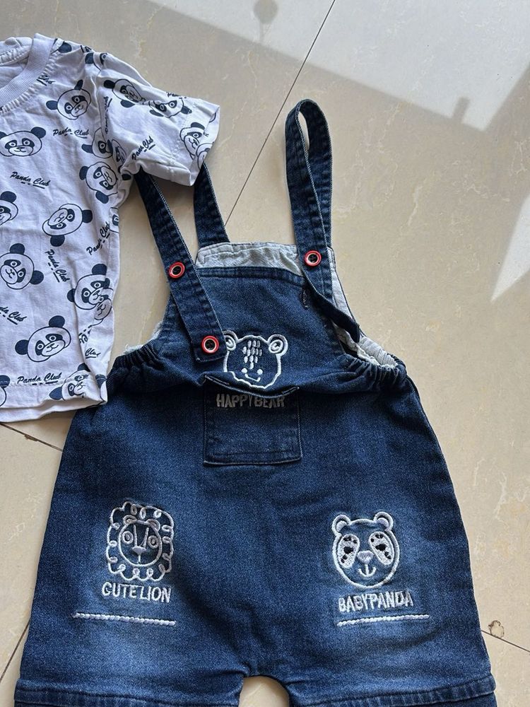 Cute Baby Denim Outfit
