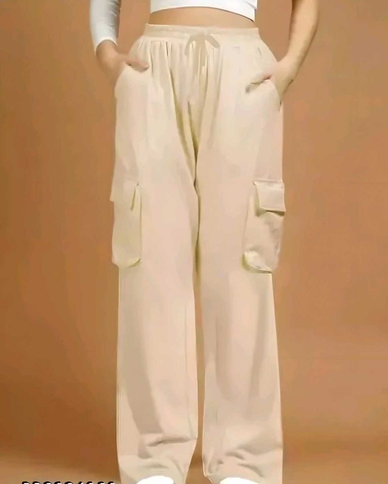 Wide Leg Cargo Pants