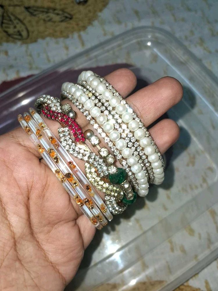 Combo Festive Wear Bangles &amp; Bracelets