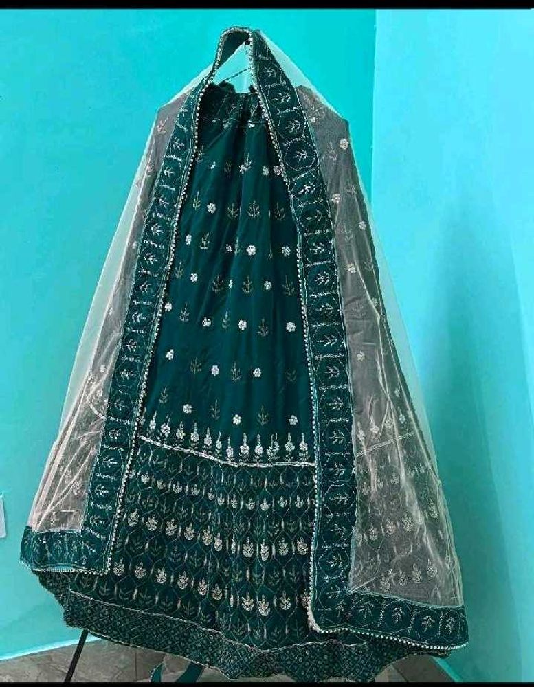 Beautiful Mehendi Lehenga 💚