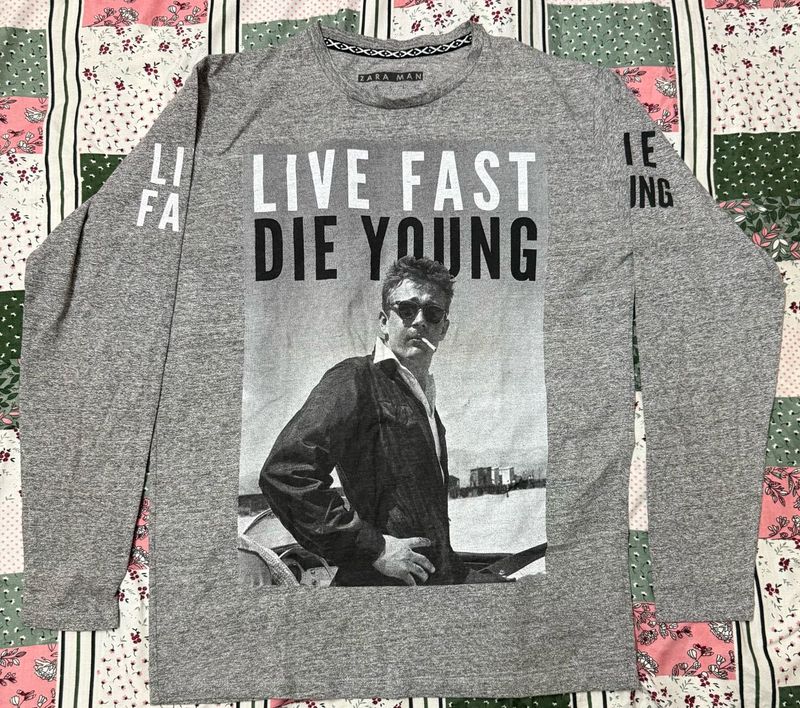 Zara Man James Dean Graphic Tee