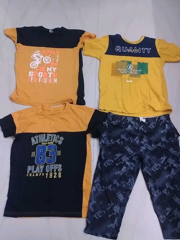 Kids' Clothing Set: 4 Piece Lot,slightly used