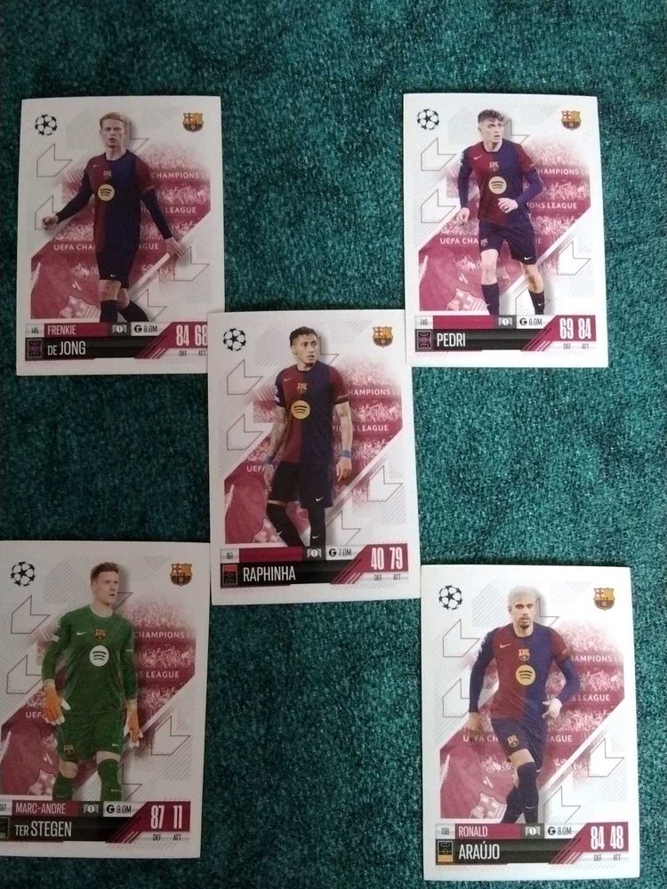 Best 5 on the barcelona side.